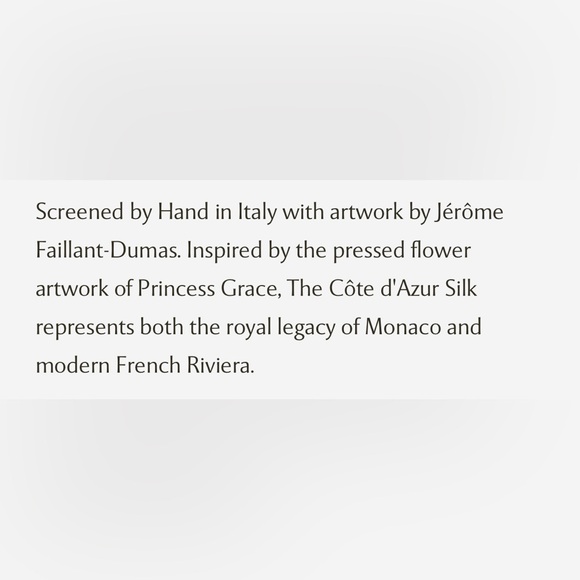 Grace de Monaco Cote de Azur Twilly  scarf - Picture 6 of 8